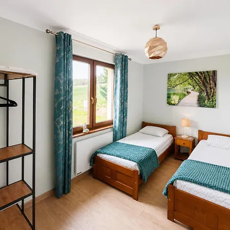 Z Plaza Nad Prywatnym Stawem - Mazury Vakantiehuis Krzywe (Mragowo)